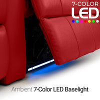 Monterey CoolZeroᵀᴹ Italian Leather Home Theater Seating