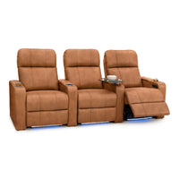 Monterey CoolZeroᵀᴹ Italian Leather Home Theater Seating