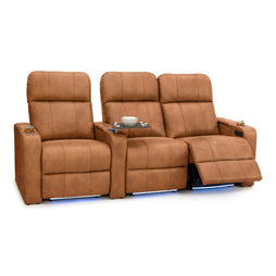 Monterey CoolZeroᵀᴹ Italian Leather Home Theater Seating