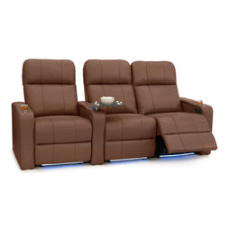 Monterey CoolZeroᵀᴹ Italian Leather Home Theater Seating