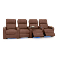 Monterey CoolZeroᵀᴹ Italian Leather Home Theater Seating