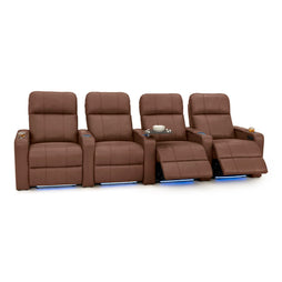 Monterey CoolZeroᵀᴹ Italian Leather Home Theater Seating