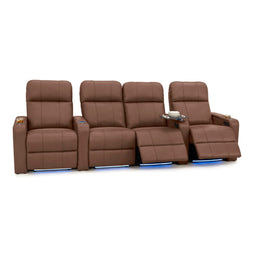 Monterey CoolZeroᵀᴹ Italian Leather Home Theater Seating