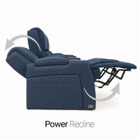 Apex CoolZeroᵀᴹ Italian Leather Home Theater Seating Single Recliner