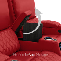 Apex CoolZeroᵀᴹ Italian Leather Home Theater Seats