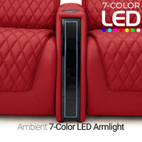 Apex CoolZeroᵀᴹ Italian Leather Home Theater Seats