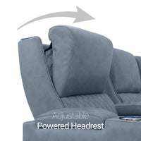 Apex CoolZeroᵀᴹ Italian Leather Home Theater Seating Single Recliner