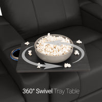 Monterey CoolZeroᵀᴹ Italian Leather BACKROW Theater Seating®