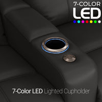 Monterey CoolZeroᵀᴹ Italian Leather BACKROW Theater Seating®