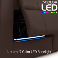 Monterey CoolZeroᵀᴹ Italian Leather BACKROW Theater Seating® Single Recliner