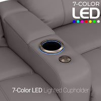 Monterey CoolZeroᵀᴹ Italian Leather BACKROW Theater Seating® Single Recliner