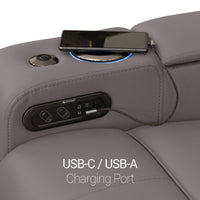 Monterey CoolZeroᵀᴹ Italian Leather BACKROW Theater Seating® Single Recliner