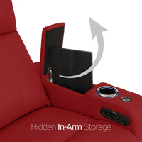 Monterey CoolZeroᵀᴹ Italian Leather BACKROW Theater Seating® Single Recliner