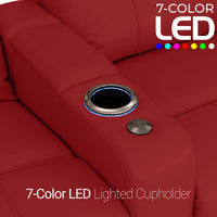 Monterey CoolZeroᵀᴹ Italian Leather BACKROW Theater Seating® Single Recliner