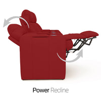 Monterey CoolZeroᵀᴹ Italian Leather BACKROW Theater Seating® Single Recliner