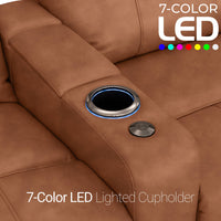 Monterey CoolZeroᵀᴹ Italian Leather BACKROW Theater Seating® Single Recliner