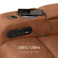Monterey CoolZeroᵀᴹ Italian Leather BACKROW Theater Seating® Single Recliner