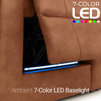 Monterey CoolZeroᵀᴹ Italian Leather BACKROW Theater Seating® Single Recliner