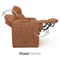 Monterey CoolZeroᵀᴹ Italian Leather BACKROW Theater Seating® Single Recliner