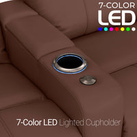 Monterey CoolZeroᵀᴹ Italian Leather BACKROW Theater Seating® Single Recliner