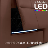 Monterey CoolZeroᵀᴹ Italian Leather BACKROW Theater Seating® Single Recliner