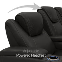 Equinox CoolZeroᵀᴹ Italian Leather Home Theater Seating Single Recliner