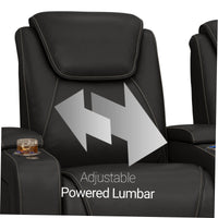 Equinox CoolZeroᵀᴹ Italian Leather Home Theater Seating Single Recliner