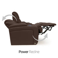 Equinox CoolZeroᵀᴹ Italian Leather Home Theater Seating Single Recliner