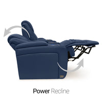 Equinox CoolZeroᵀᴹ Italian Leather Home Theater Seating Single Recliner