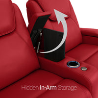 Equinox CoolZeroᵀᴹ Italian Leather Home Theater Seating