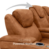 Equinox CoolZeroᵀᴹ Italian Leather Home Theater Seating Single Recliner