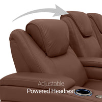 Equinox CoolZeroᵀᴹ Italian Leather Home Theater Seating Single Recliner