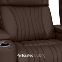 Valore Zero Gravity Home Theater Seating with Heat & Massage Single Recliner