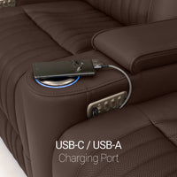 Valore Zero Gravity Home Theater Seating with Heat & Massage Single Recliner