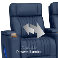 Valore Zero Gravity Home Theater Seating with Heat & Massage Single Recliner