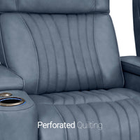 Valore Zero Gravity Home Theater Seating with Heat & Massage Single Recliner