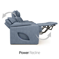 Valore Zero Gravity Home Theater Seating with Heat & Massage Single Recliner