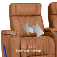 Valore Zero Gravity Home Theater Seating with Heat & Massage Single Recliner