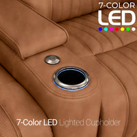 Valore Zero Gravity Home Theater Seating with Heat & Massage Single Recliner