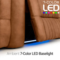 Valore Zero Gravity Home Theater Seating with Heat & Massage Single Recliner
