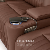 Valore Zero Gravity Home Theater Seating with Heat & Massage Single Recliner