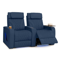 Luminis Zero Gravity Home Theater Seating with Heat & Massage