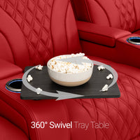 Luminis Zero Gravity Home Theater Seating with Heat & Massage