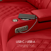 Luminis Zero Gravity Home Theater Seating with Heat & Massage