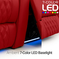 Luminis Zero Gravity Home Theater Seating with Heat & Massage