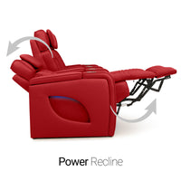 Luminis Zero Gravity Home Theater Seating with Heat & Massage