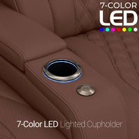 Luminis Zero Gravity Home Theater Seating with Heat & Massage Single Recliner