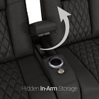 Virtuoso Zero Gravity Home Theater Seating with Heat & Massage Single Recliner