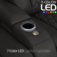 Virtuoso Zero Gravity Home Theater Seating with Heat & Massage Single Recliner