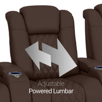 Virtuoso Zero Gravity Home Theater Seating with Heat & Massage Single Recliner